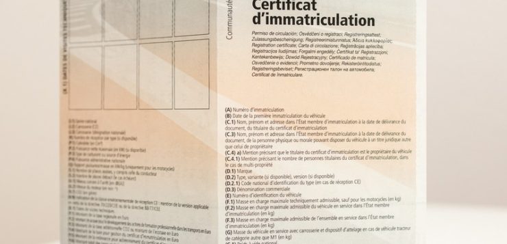 Quels papiers pour faire sa carte grise ? carte grise
