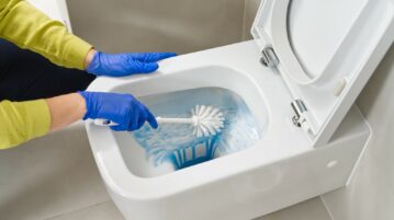 Découvrez l'astuce infaillible pour détartrer le fond de la cuvette des WC sans effort