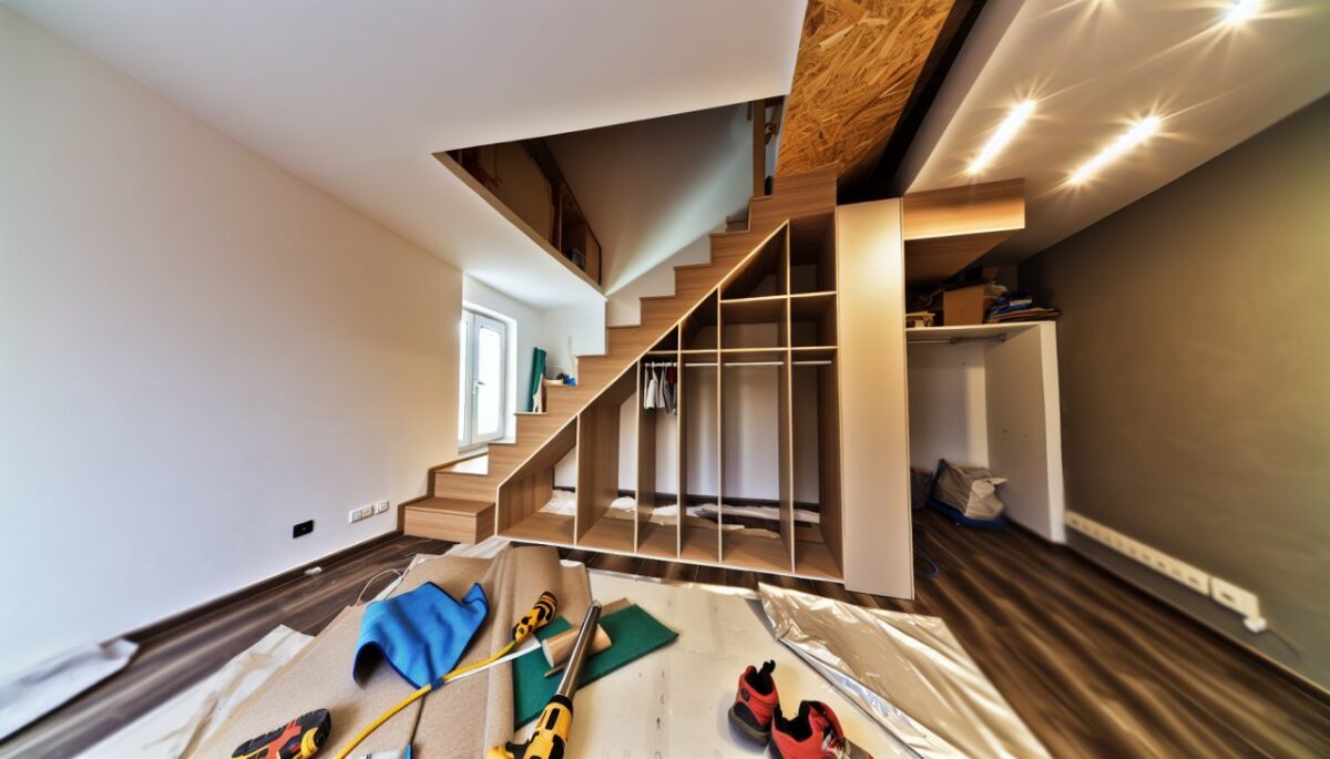 Créer un placard sous escalier : une solution pratique pour optimiser l'espace