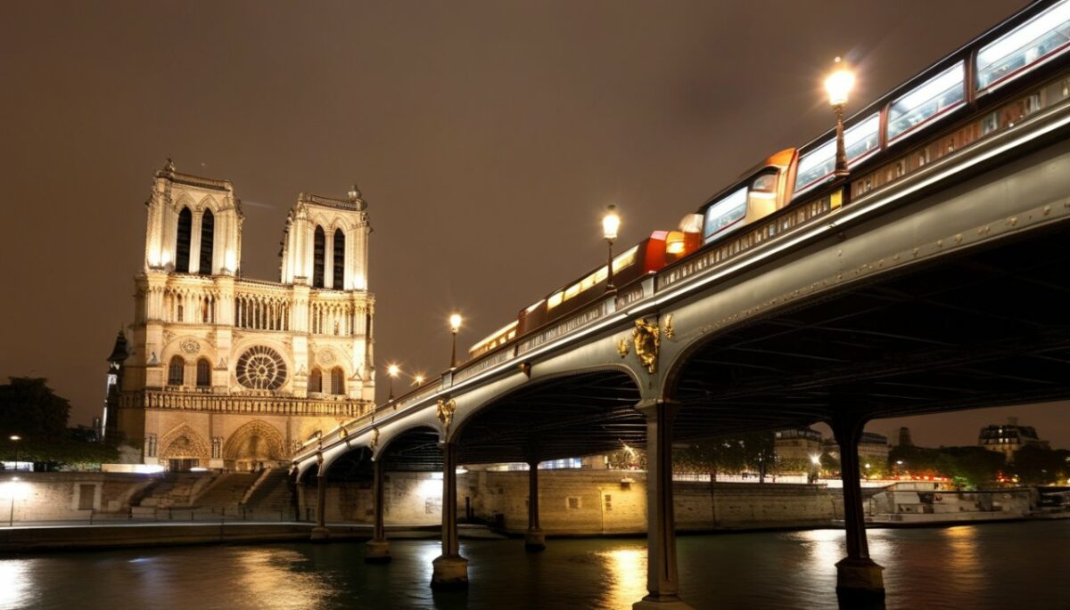 Paris surnommée la ville lumière