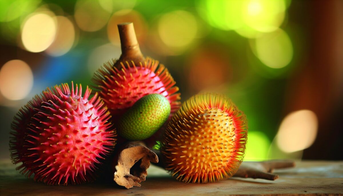 le ramboutan, le salak, le mangoustan