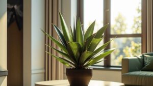 plante Yucca en pot