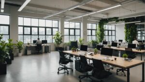 startup connecté open space