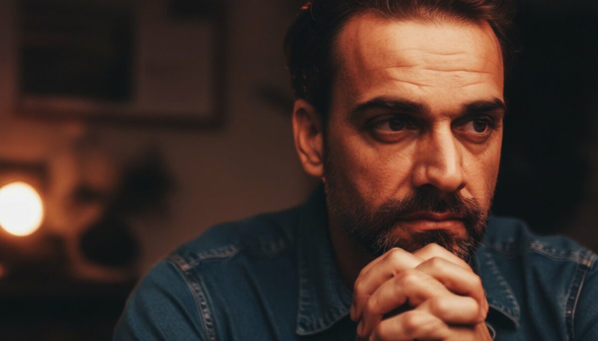 un homme réfléchis