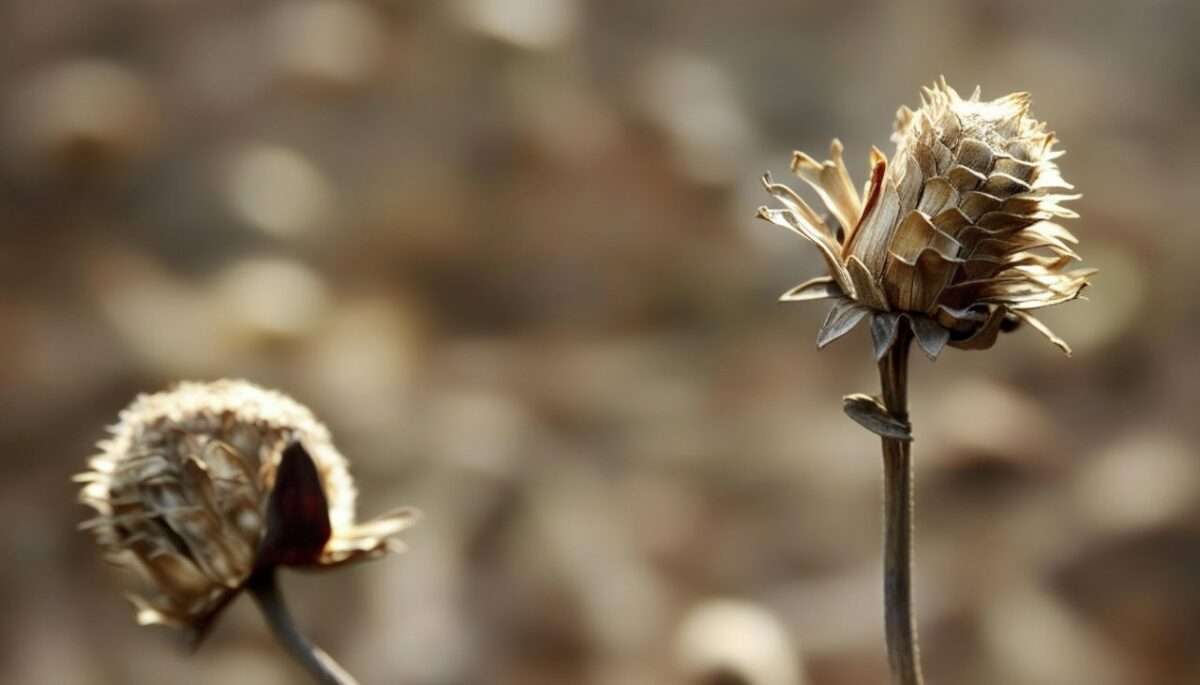 plante desséchée