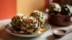 Artichauts farcis à l'italienne : un festin méditerranéen à savourer