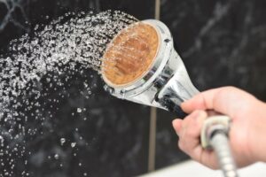 pommeau de douche calcaire