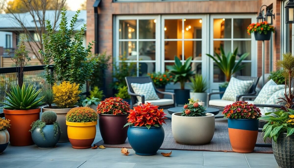 Pots de fleurs automne 2024 : les 7 couleurs tendance pour transformer votre terrasse